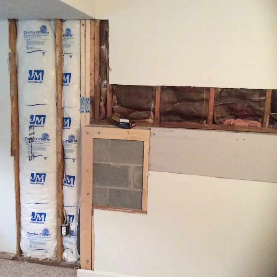 Wall insulation replacement during Odor Removal & Deodorization in Picture Rocks